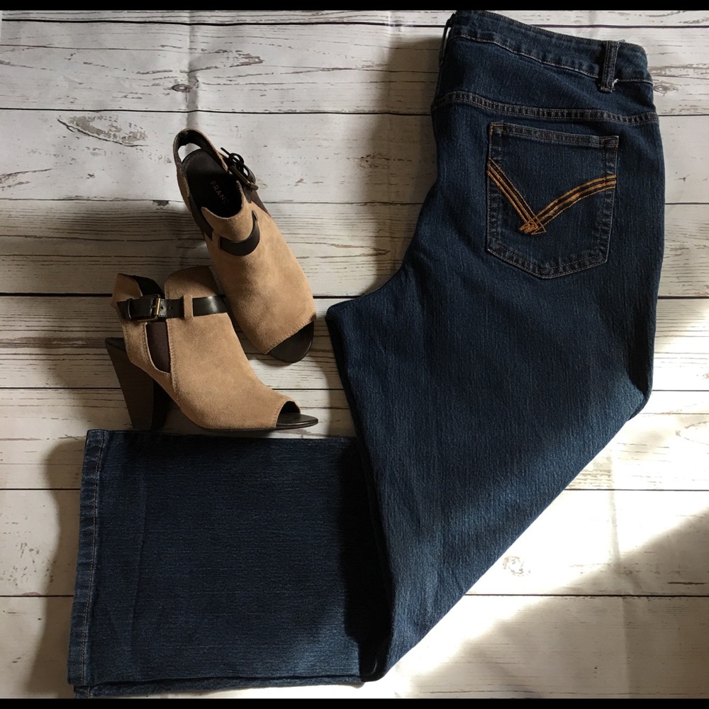 🌹Plus Size West Point  Denim Size 18W L 27 Macy’s Versatile Polished Silhouette
